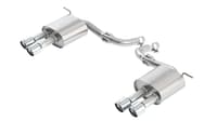 borla 17 - 19 ford fusion sport 2.7l turbo at awd s-type axle back exhaust 11942