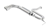 borla 17 - 19 chevrolet cruze rs 1.4t fwd 2.25in ss s-type rear section exhaust 11945