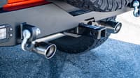 borla 18 - 22 jeep wrangler jl/jlu 3.6l v6 2dr/4dr touring ss axle back exhaust w/ 3.5in tips 11955