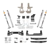 belltech 16-18 chevrolet silverado / gmc sierra 1500 4wd 7in suspension lift kit w/ shocks 150203tp