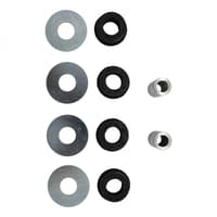 belltech 14-16 chevrolet silverado / gmc sierra 1500 4wd 4in suspension lift kit w/ shocks 150206bk
