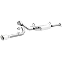magnaflow 12-22 toyota 4runner v6 4.0l single straight p/s rear exit ss cat back performance exhaust 15145