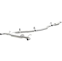 magnaflow 13-15 lincoln mkz l4 2.0l turbo stainless cat back performance exhaust dual split rear 15230