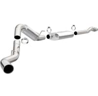 magnaflow 14-18 chevy/gmc silverado/sierra 1500 v8 6.2l ss cat-back single p/s rear side exit exhaust 15318