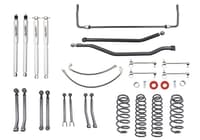 belltech 18-21 wrangler rubicon jl 4dr 4in trail performance lift kit w/ rear sway bar 153205tps