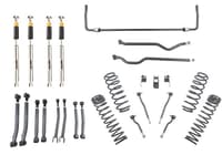 belltech 18-21 wrangler rubicon jl 4dr 4in. lift kit 153205hkp