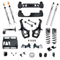 belltech 19-21 ram 1500 4wd all cabs 6in-8in lift kit w/ front/rear trail performance shocks 153712tp
