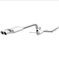 magnaflow performance cat-back exhaust system dual straight drive side rear exit 11-14 vw jetta 2.0l 15486