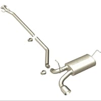 magnaflow 11-13 nissan juke l4 1.6l turbocharged straight d/s rear exit stainless cat-back perf exh 15489