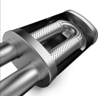 magnaflow cat back, ss, 2.5in, street, single straight pass. polished 4in tip, 15-18 ford fusion 2.5l 19096