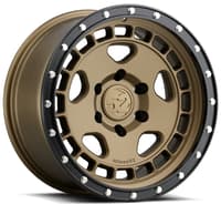 17x8.5 fifteen52 off-road turbomac hd block bronze w/ black ring & steel hardware 5x150 0mm