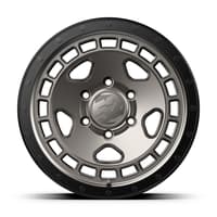 17x8.5 fifteen52 off-road turbomac hd magnesium grey w/ black ring & steel hardware 6x135 0mm