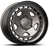 Fifteen52 Off-Road Turbomac HD Magnesium Grey w/ Black Ring & Steel Hardware