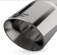 magnaflow cat back, ss, 2.5in, competition, dual split polished 4.5in tips 15-17 ford mustang v6 3.7l 19099