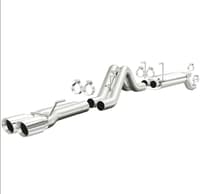 magnaflow sys c/b 06 dodge ram 1500 truck v10 8.3l std-cc dual straight passngr side rear exit exht 16749