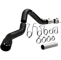 magnaflow 21+ gmc sierra 3500hd dpf-back black filter-back 5in single passenger side rear exit 17072