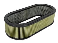 afe magnumflow air filters round racing pg7 a/f pg7 oval filter (18.13 x 7.25 x 6.0 w/em) 18-87001