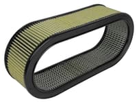 afe magnumflow air filters round racing pg7 a/f pg7 oval filter (18.13 x 7.25 x 6.0 w/em) 18-87001