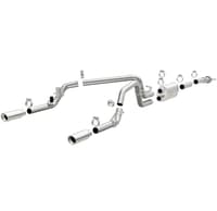 magnaflow stainless cat-back exhaust 15-20 chevy colorado/gmc canyon dual split rear exit 3.5in 19019