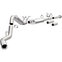 magnaflow stainless cat-back exhaust 11-19 chevy silverado 2500hd 6.0l p/s rear exit 5in 19026