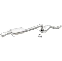 magnaflow sys c/b 15-17 volkswagen passat 1.8l ss 3in single rear ext 4in tip 19154