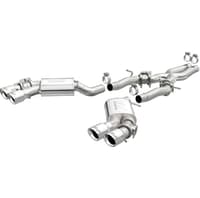 magnaflow 16-22 chevy camaro 6.2l v8 competition cat back w/ quad polished tips 19265
