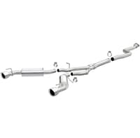 magnaflow 16-22 chevy camaro l4 2.0l cat-back street series 3in ss dual split rear exit 19309