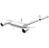 magnaflow cat-back 03-8 nissan 350z street ss 2.5in dual split rear exit polished 4.5in tips 19342