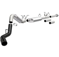 magnaflow 11-19 gm 2500/3500 6.0l 4in single passenger side rear exit cat-back exhaust w/black tips 19376