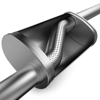 magnaflow catback 18-19 ford expedition v6 3.5l gas 3in polished stainless exhaust 19424