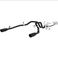 magnaflow 2019 ram 1500 v8 5.7l (excl. tradesman) black coated 3in 409ss cat-back exhaust system 19430