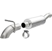 magnaflow 18-19 jeep wrangler 3.6l 2.5in turndown exit stainless steel cat-back exhaust 19431