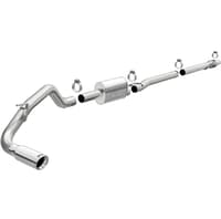magnaflow 2019 ford ranger 2.3l polished stainless steel cat-backexhaust 19451