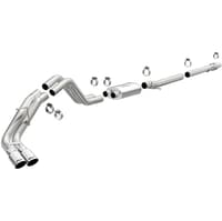 magnaflow catback 2019 ford ranger 2.3l 3in polished stainless exhaust tips 19453