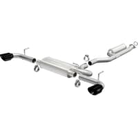 magnaflow 19-22 toyota rav4 street series cat-back performance exhaust system- dual rear exit- black 19500