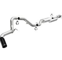 magnaflow 21-22 gm yukon/tahoe v8 5.3l street series cat-back exhaust 19540