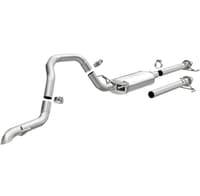 magnaflow 03-09 toyota 4runner v8 4.7l / 03-21 lexus gx460 overland series cat-back exhaust 19544