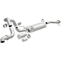 magnaflow 03-22 toyota 4runner v6 4.0l overland series cat-back exhaust 19546