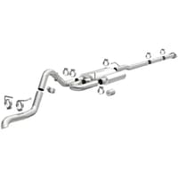 magnaflow stainless overland cat-back exhaust 05-15 toyota tacoma v6 4.0l 19585