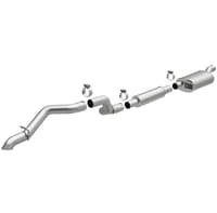 magnaflow 18-22 jeep wrangler jl overland series cat-back performance exhaust system 19592