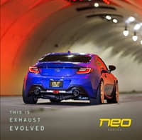 magnaflow 17-22 subaru brz/scion fr-s/toyota gt86 neo cat-back exhaust system 19595