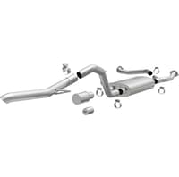 magnaflow 2022+ nissan frontier (3.8l v6) overland series cat-back performance exhaust system 19599
