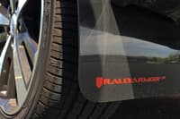 rally armor 2017-2022 impreza ur black mud flap w/ grey logo mf45-ur-blk/gry