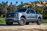 icon 2021-2024 ford f-150 4wd, 2.75-3.5" lift, front, v.s. 2.5 series coilovers, remote reservoir w/ cdev, pair 91825e