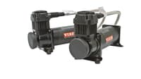 air lift viair 444c dual pack compressor - 200 psi - black 23444b