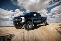 icon 1999-2024 ford f-250/f-350/f-450 super duty, 0-3" lift, rear, v.s. 2.5 aluminum series shocks, piggyback reservoir, pair 37705p