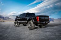 icon 2023-2024 ford f-250/f-350 super duty 4wd, 4.5" lift, front, v.s. 2.5 aluminum series shocks, internal reservoir, pair 67611p