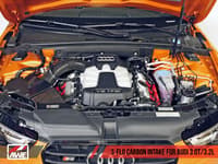 awe tuning b8.5 3.0t s-flo carbon intake 2660-13026