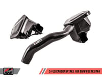 awe tuning bmw f8x m3/m4 s-flo carbon intake 2660-13038