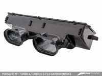 awe tuning porsche 991 (991.2) turbo and turbo s s-flo carbon intake 2660-13040